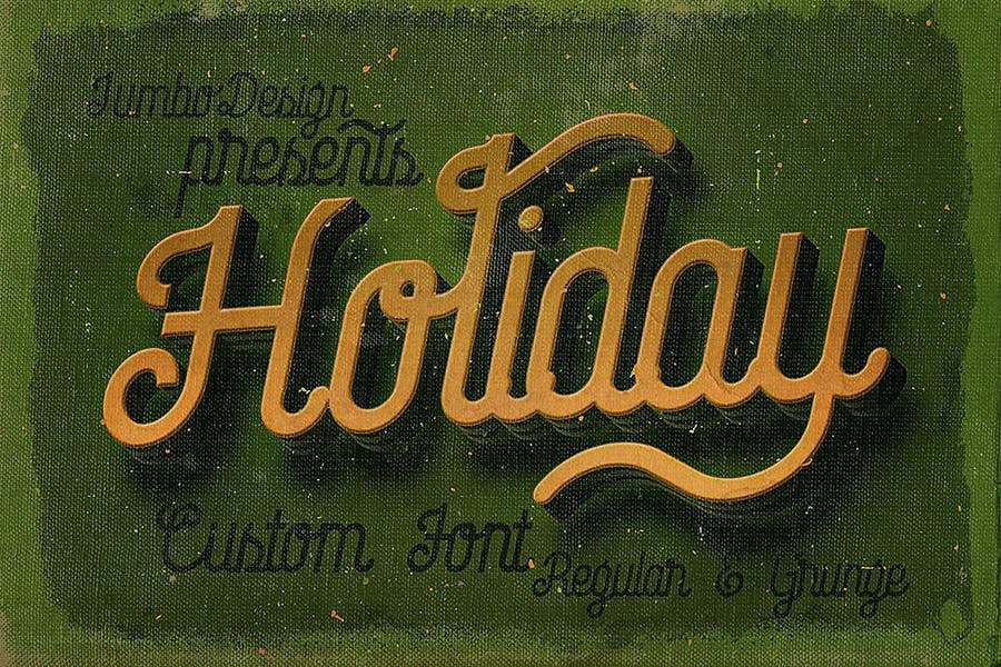 Holiday - Creative Script Font Free Download Holiday - Creative Script Font Free Download