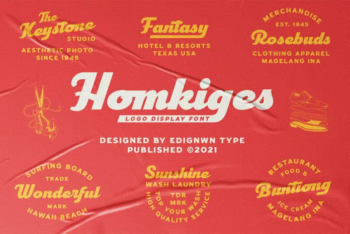 Homkiges Font Free Download Homkiges Font Free Download