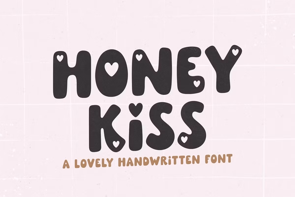 Honey Kiss - Valentine's Day Font Free Download Free Download Honey Kiss - Valentine's Day Font Free Download Free Download