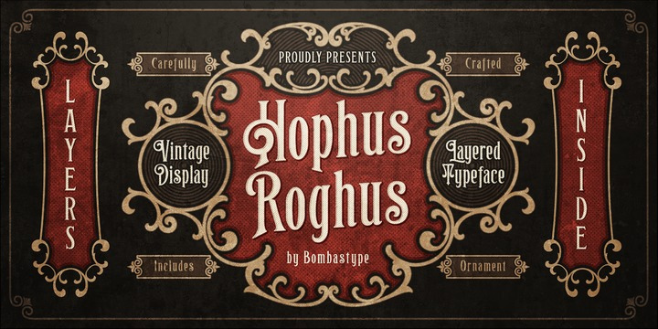 Hophus Roghus Font Free Download Hophus Roghus Font Free Download
