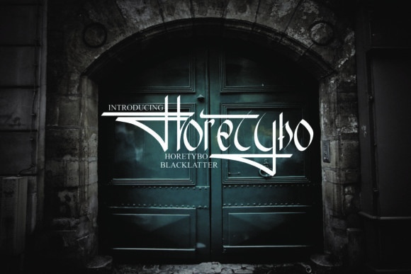 Horetybo Font Free Download Horetybo Font Free Download