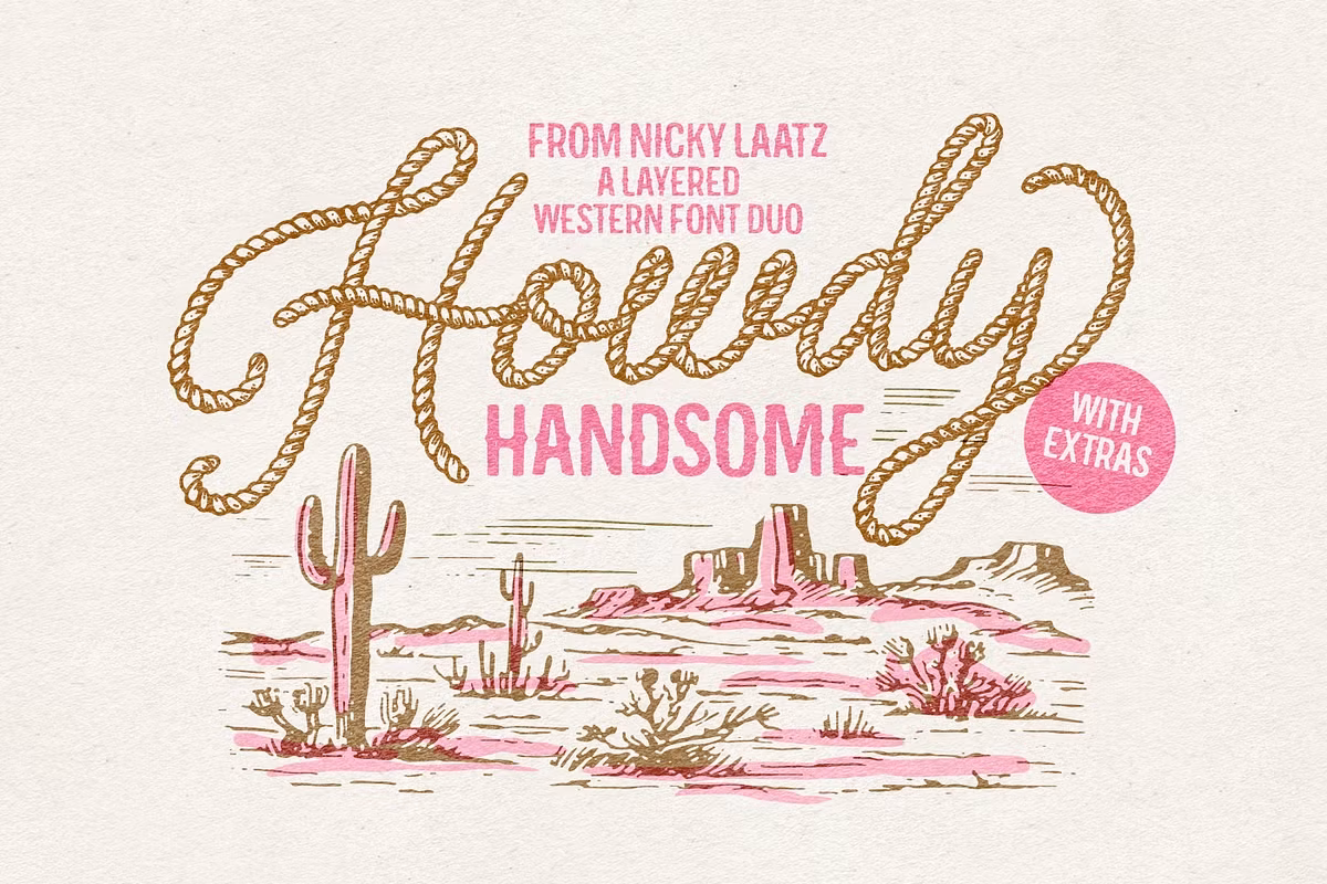 Howdy Handsome Layered Font Duo Free Download Free Download Howdy Handsome Layered Font Duo Free Download Free Download