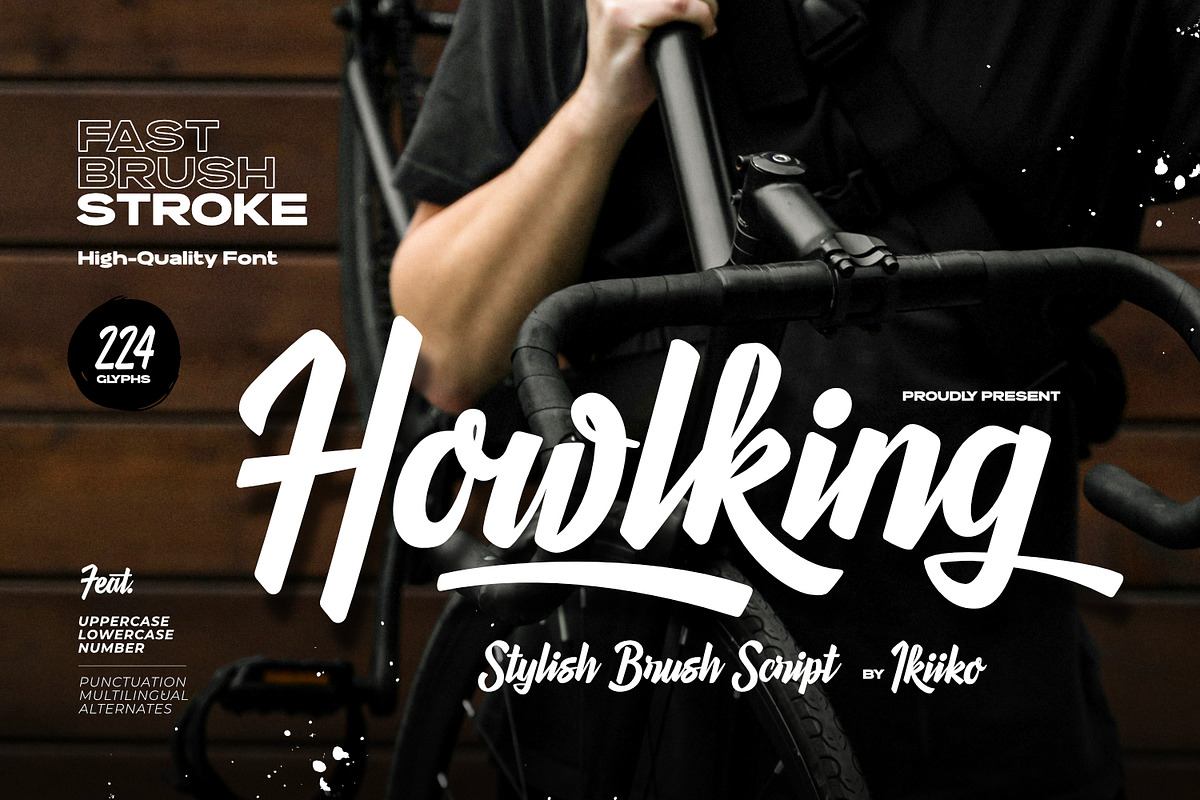 Howlking - Stylish Brush Script Free Download Free Download Howlking - Stylish Brush Script Free Download Free Download