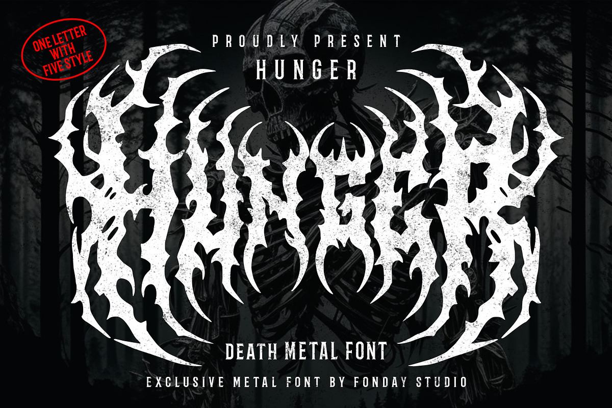 HUNGER - Death Metal Font Free Download Free Download HUNGER - Death Metal Font Free Download Free Download