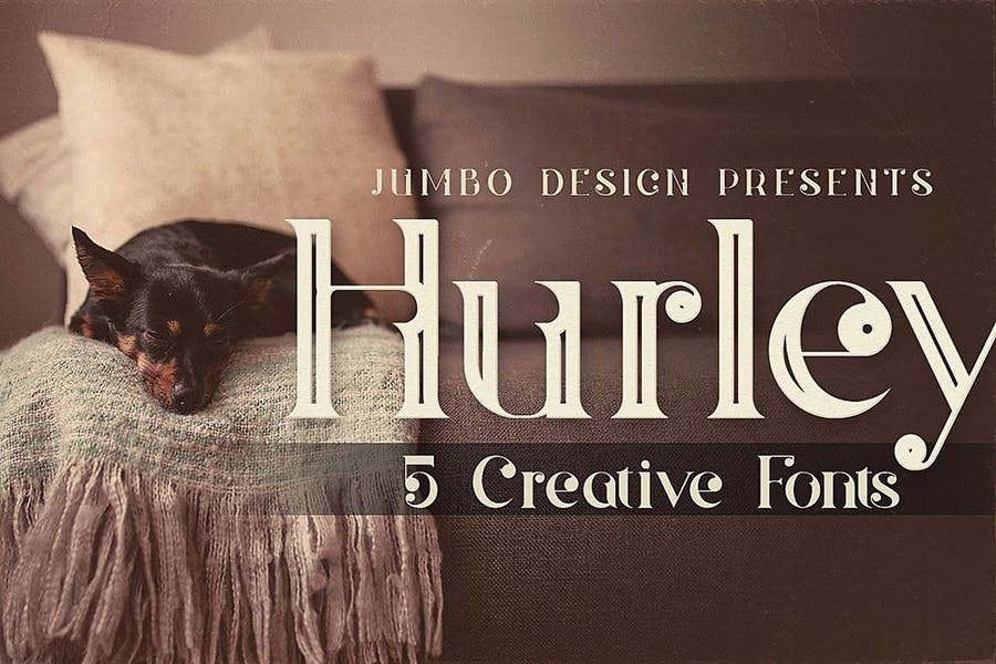 Hurley - Vintage Style Font Free Download Hurley - Vintage Style Font Free Download