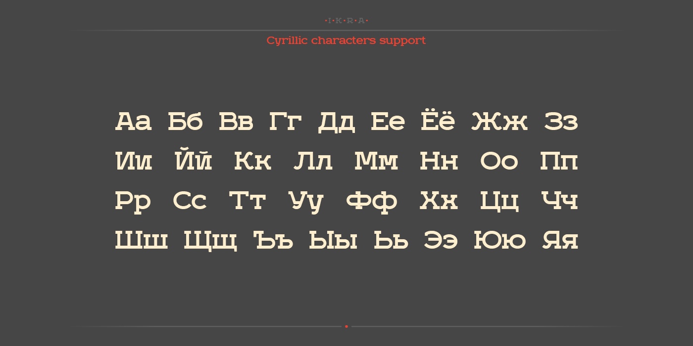 Ikra Slab Font Free Download Ikra Slab Font Free Download