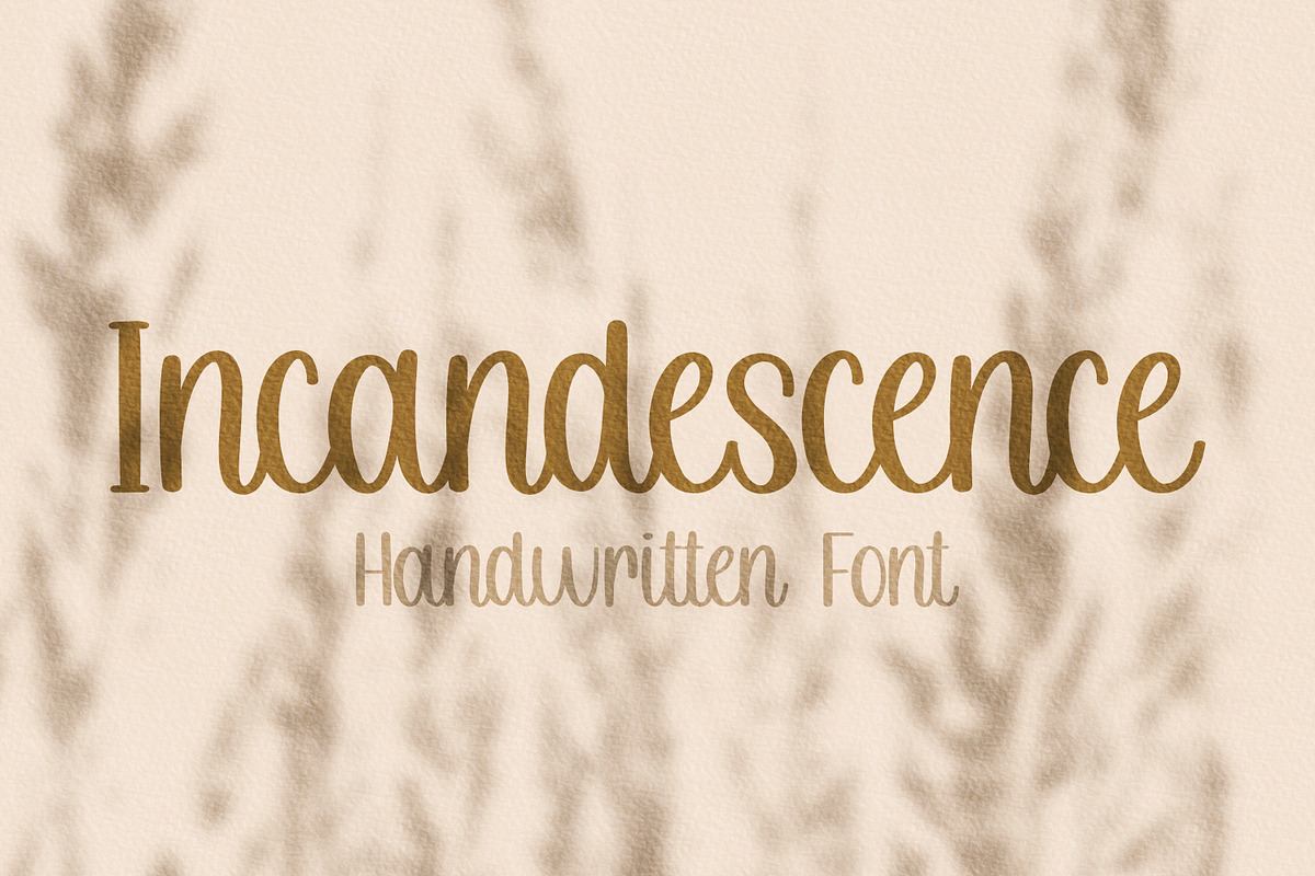 Incandescence Cute Handwritten Font Free Download Free Download Incandescence Cute Handwritten Font Free Download Free Download