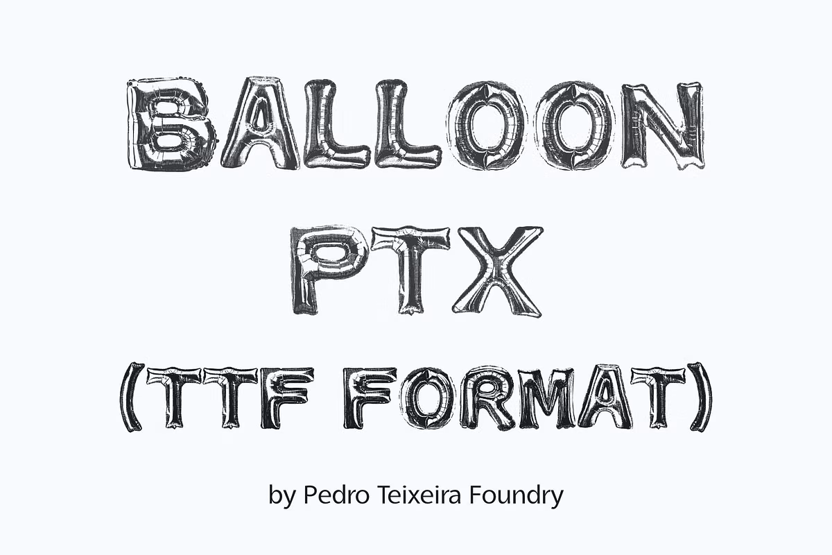 Inflate PTx - Balloon font (TTF) Free Download Free Download Inflate PTx - Balloon font (TTF) Free Download Free Download