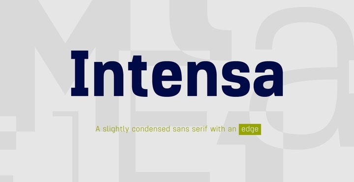 Intensa Font Free Download