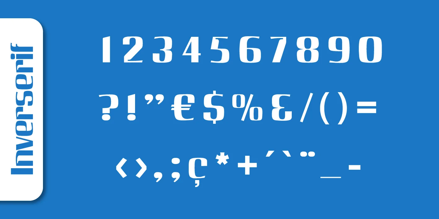 Inverserif Font