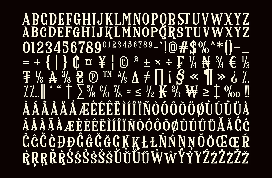Jacela - Decorative Serif Display Font