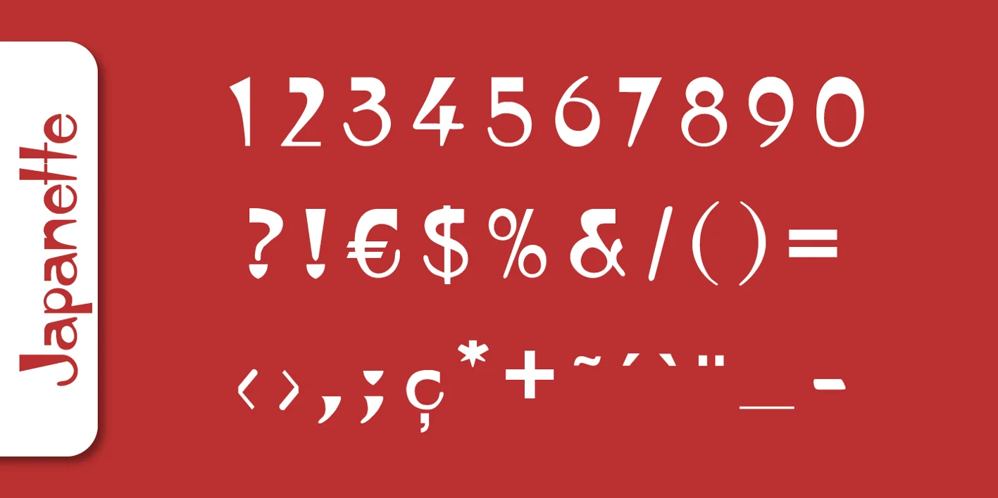 Japanette Font