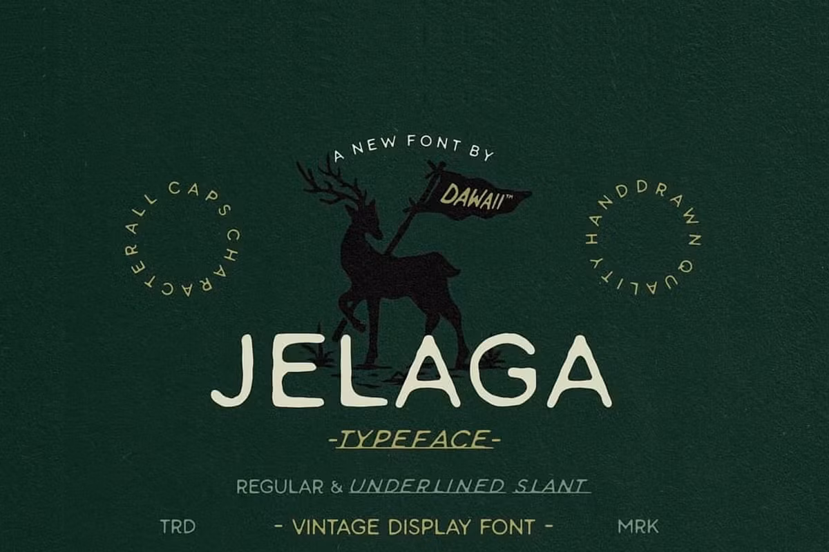 Jelaga Typeface Free Download Free Download