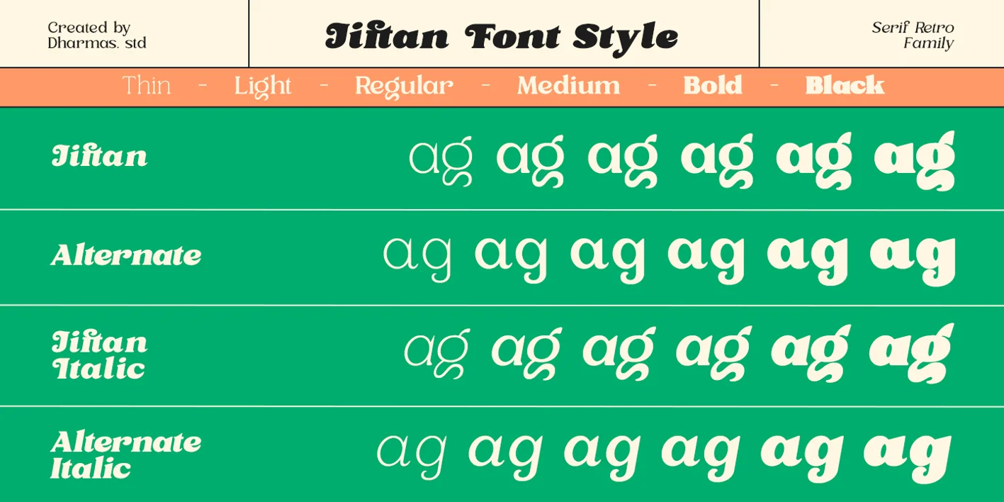 Jiftan Font