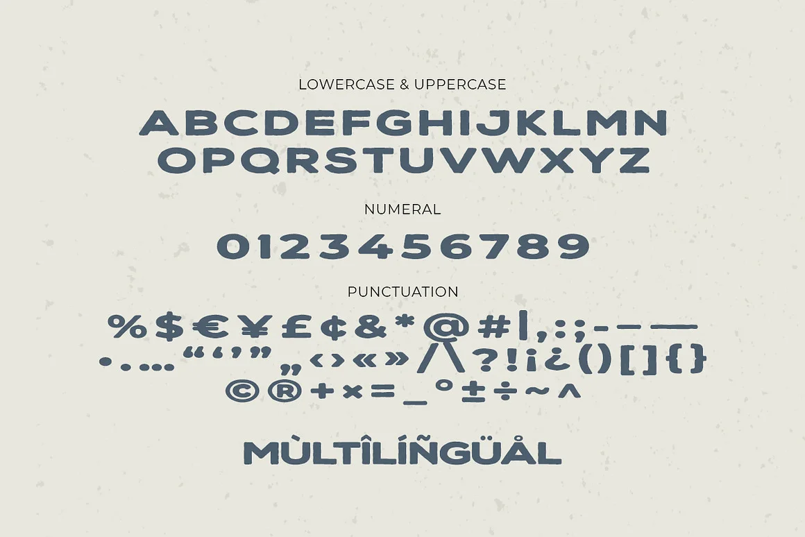 Jorude - Handdrawn Vintage Font