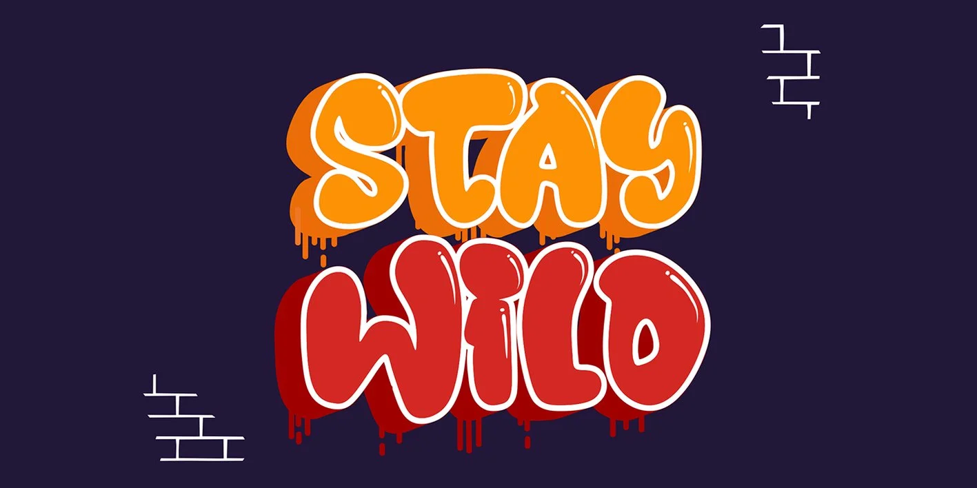 Juicy Snap Outline Font