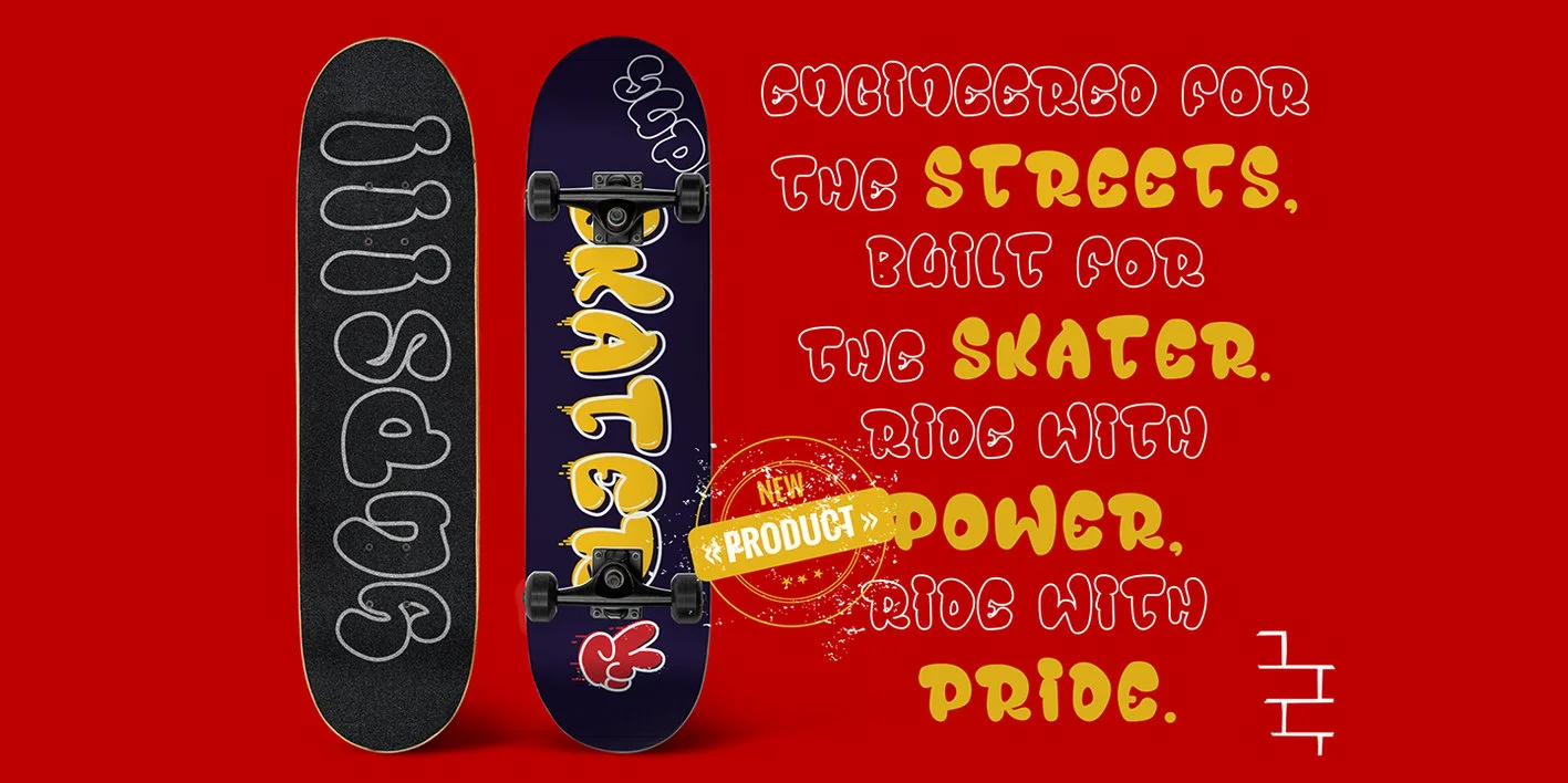 Juicy Snap Outline Font