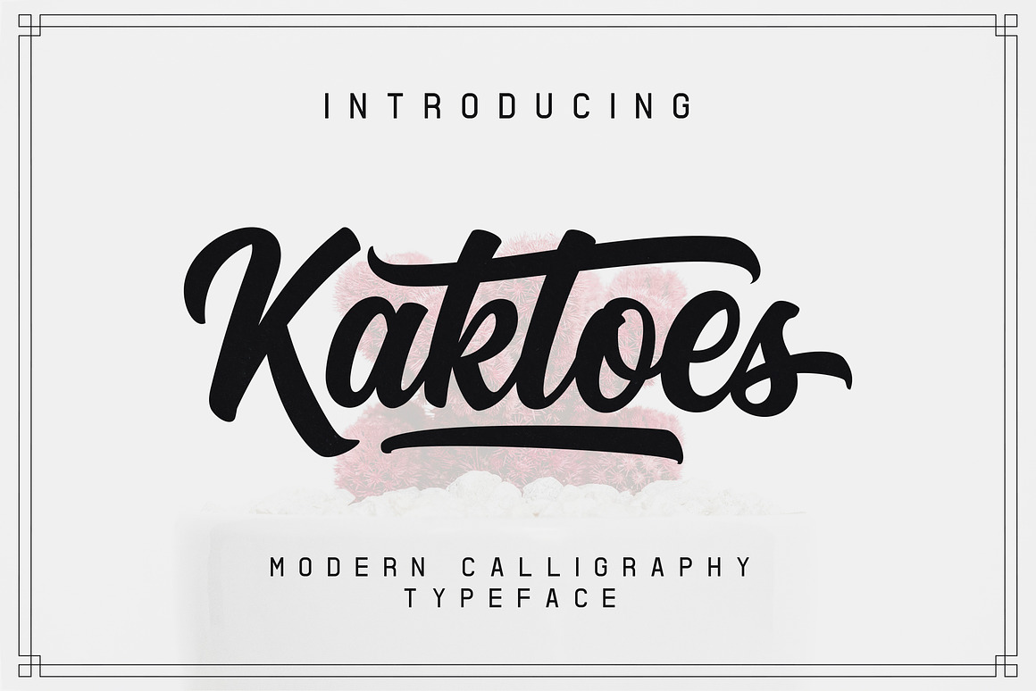 Kaktoes Script Font Free Download Kaktoes Script Font Free Download