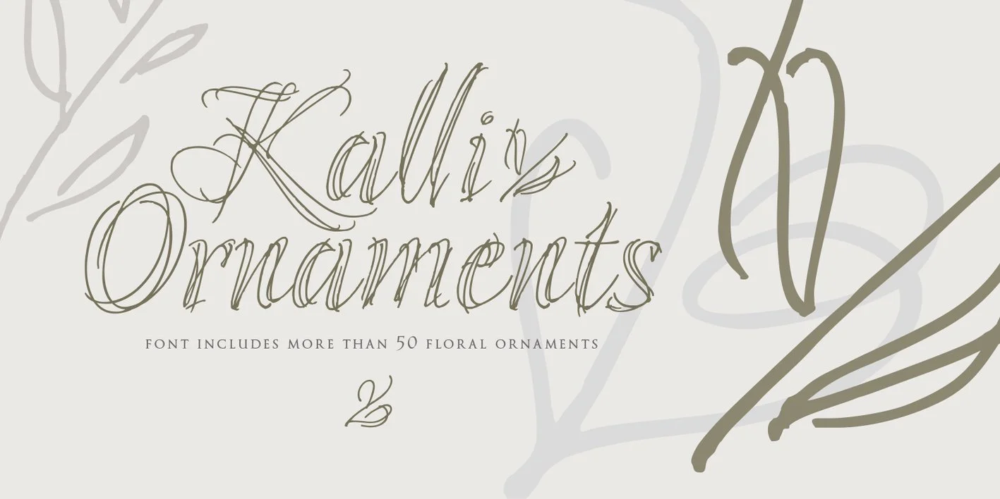 Kalli Sketch Font