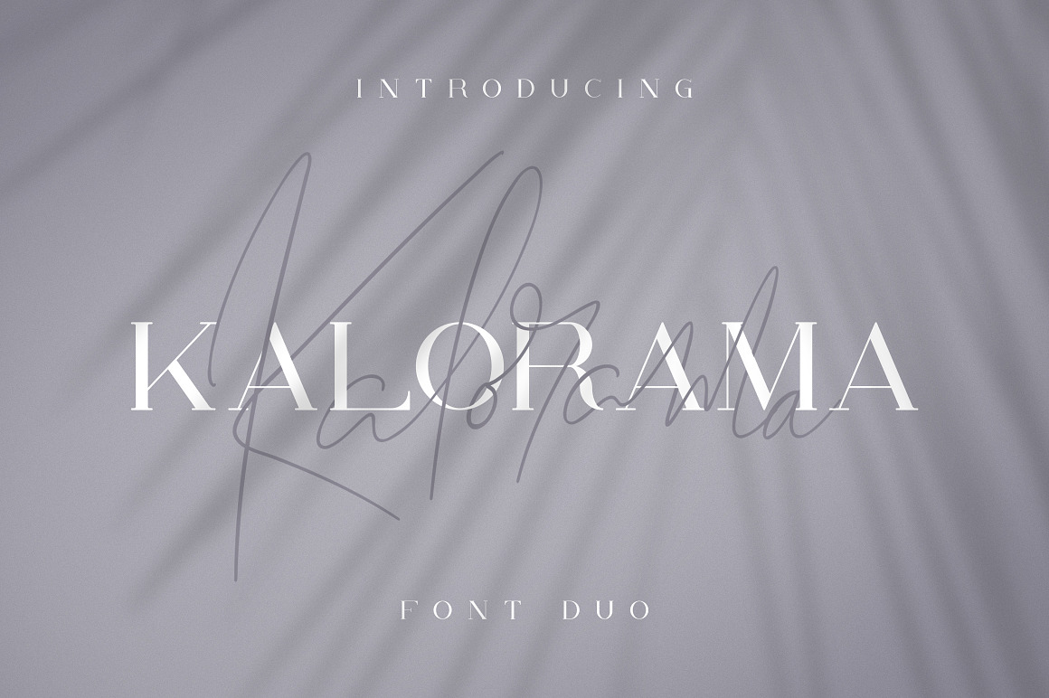 Kalorama Font Duo Free Download Kalorama Font Duo Free Download