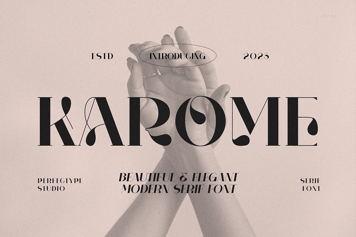 Karome Elegant & Unique Serif Font Free Download Free Download Karome Elegant & Unique Serif Font Free Download Free Download