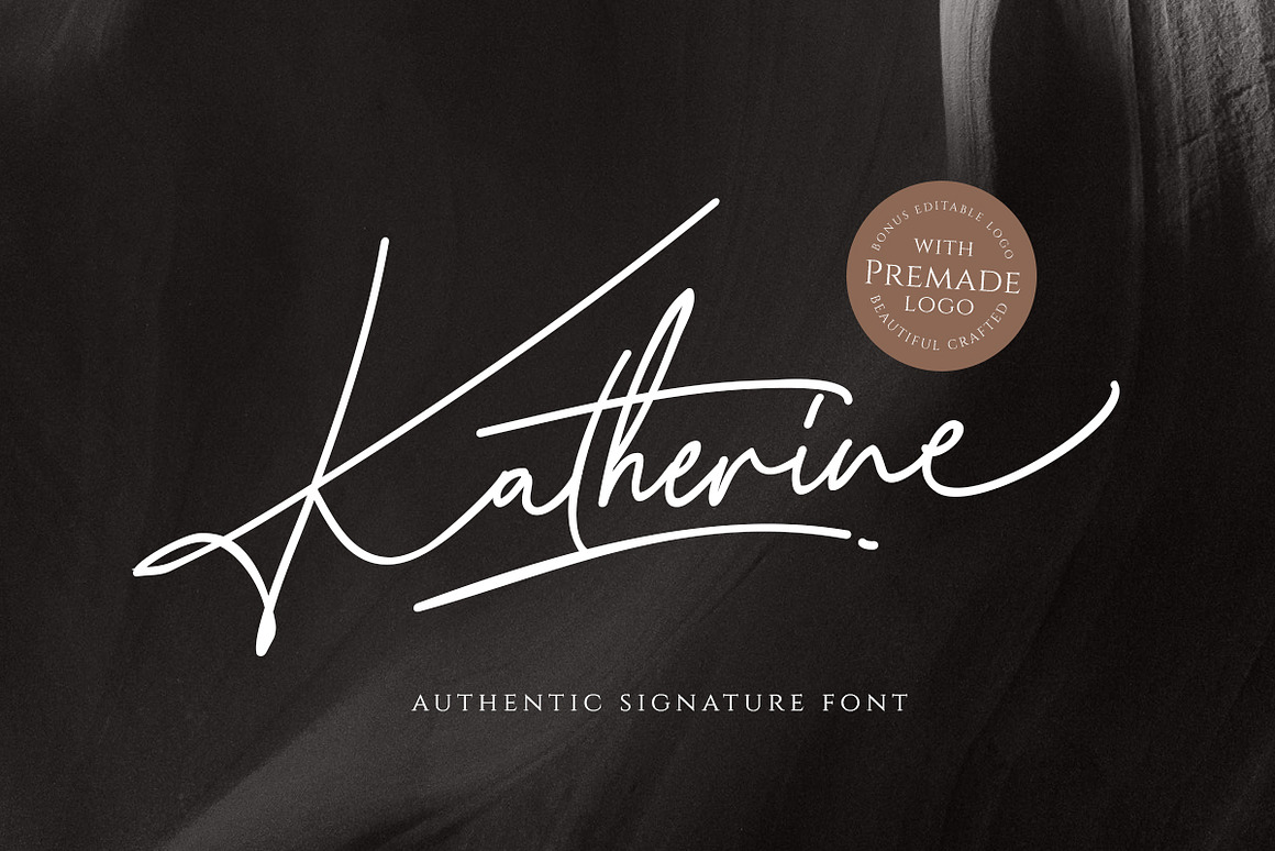 Katherine Script (+Premade Logo) Free Download Katherine Script (+Premade Logo) Free Download