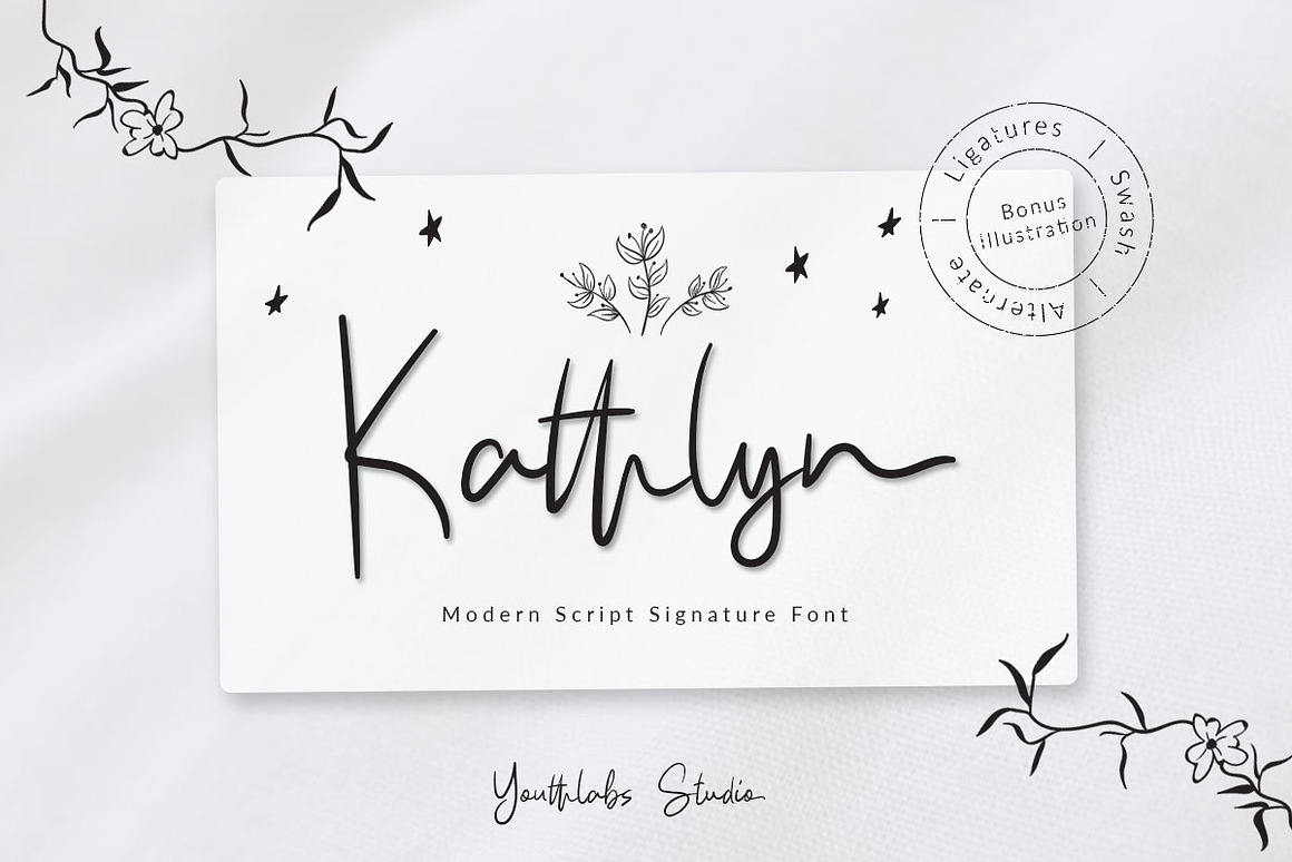 Kathlyn Signature Font Free Download Kathlyn Signature Font Free Download