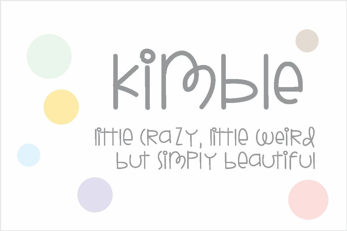 Kimble Font Free Download Free Download