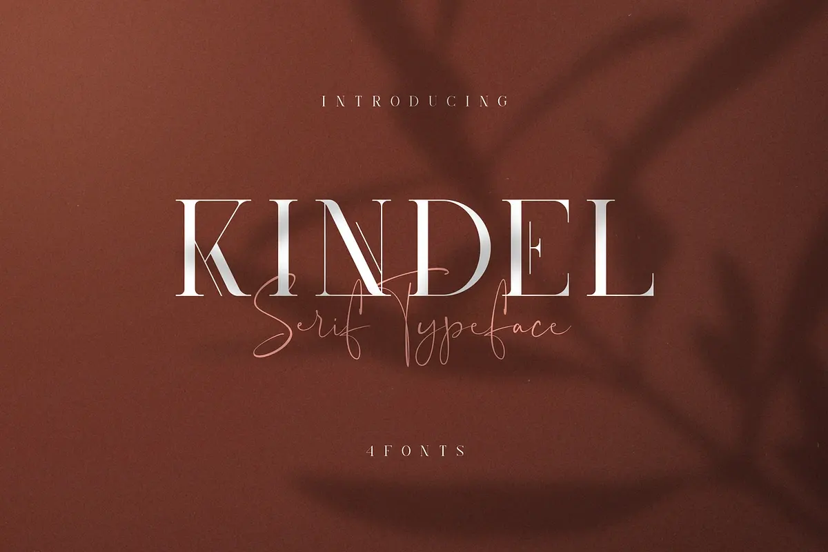 Kindel - Serif Typeface | 4 styles Free Download Free Download Kindel - Serif Typeface | 4 styles Free Download Free Download