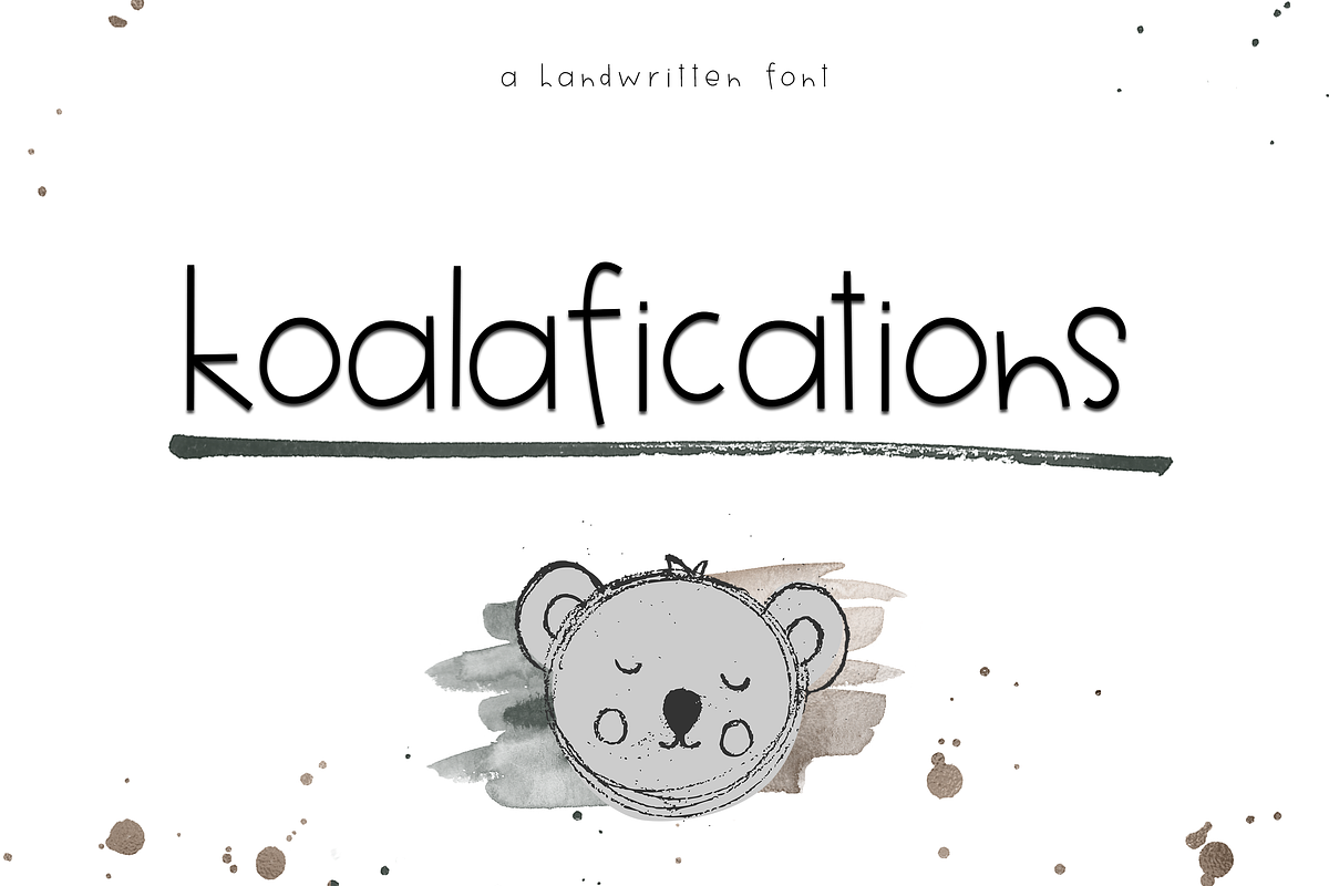 Koalafications - Handwritten Font Free Download Free Download Koalafications - Handwritten Font Free Download Free Download