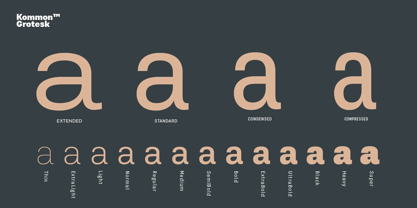 Kommon Grotesk Font