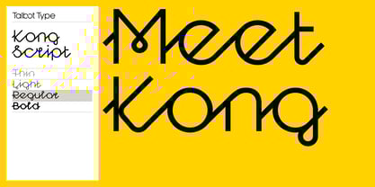Kong Script Font Free Download