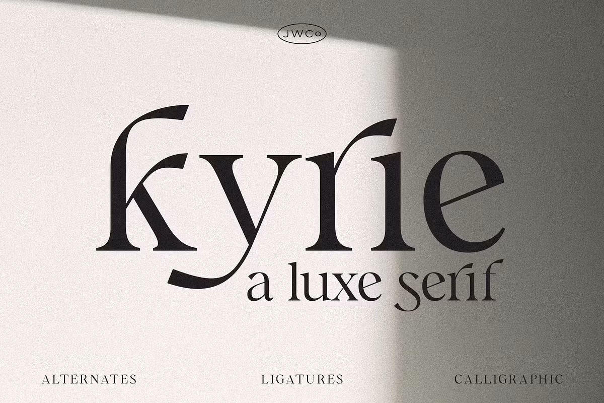 Kyrie: A Luxe Calligraphic Serif Free Download Free Download