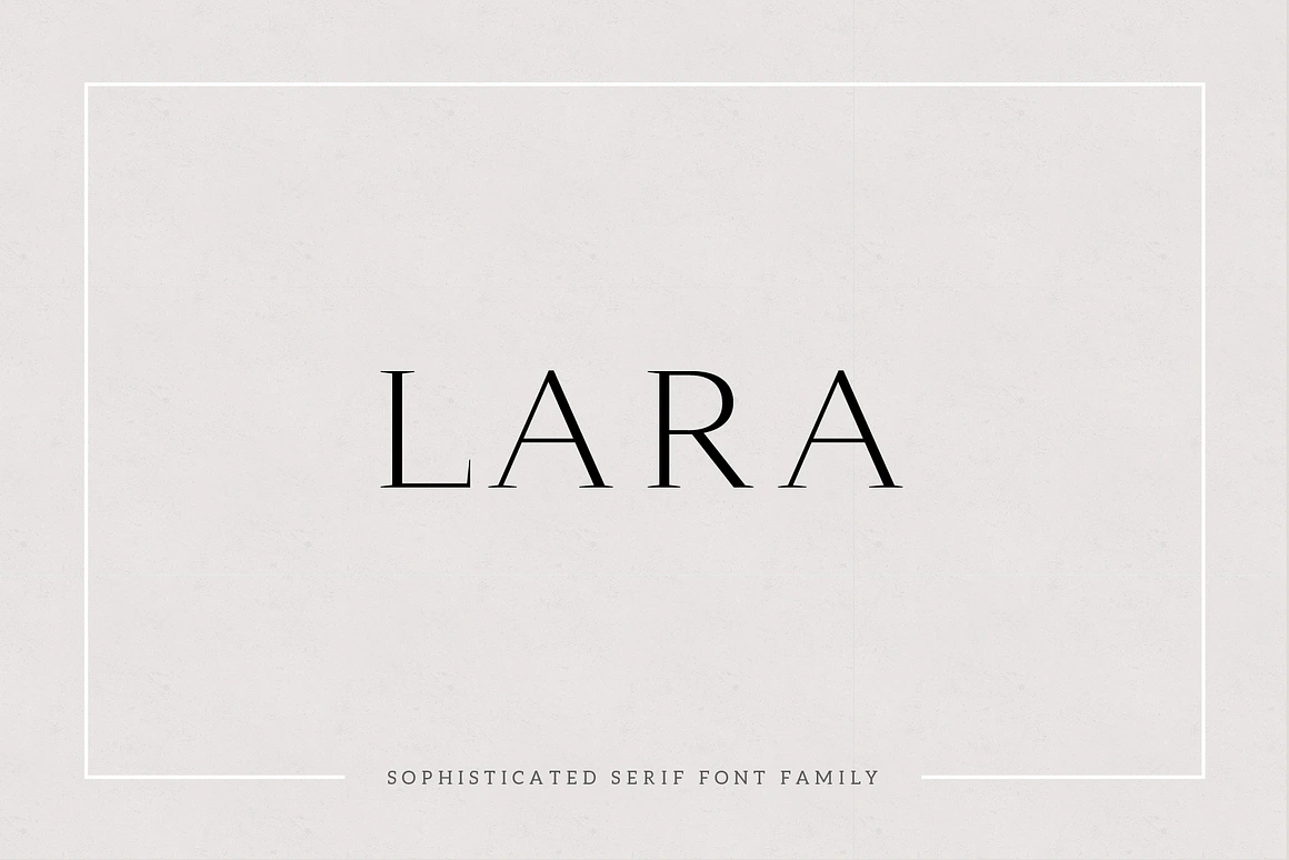 Lara - Sophisticated Serif Typeface Free Download Lara - Sophisticated Serif Typeface Free Download