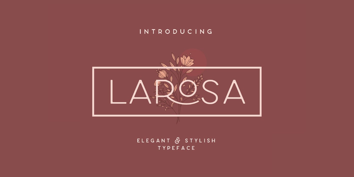 Larosa Font Free Download Larosa Font Free Download