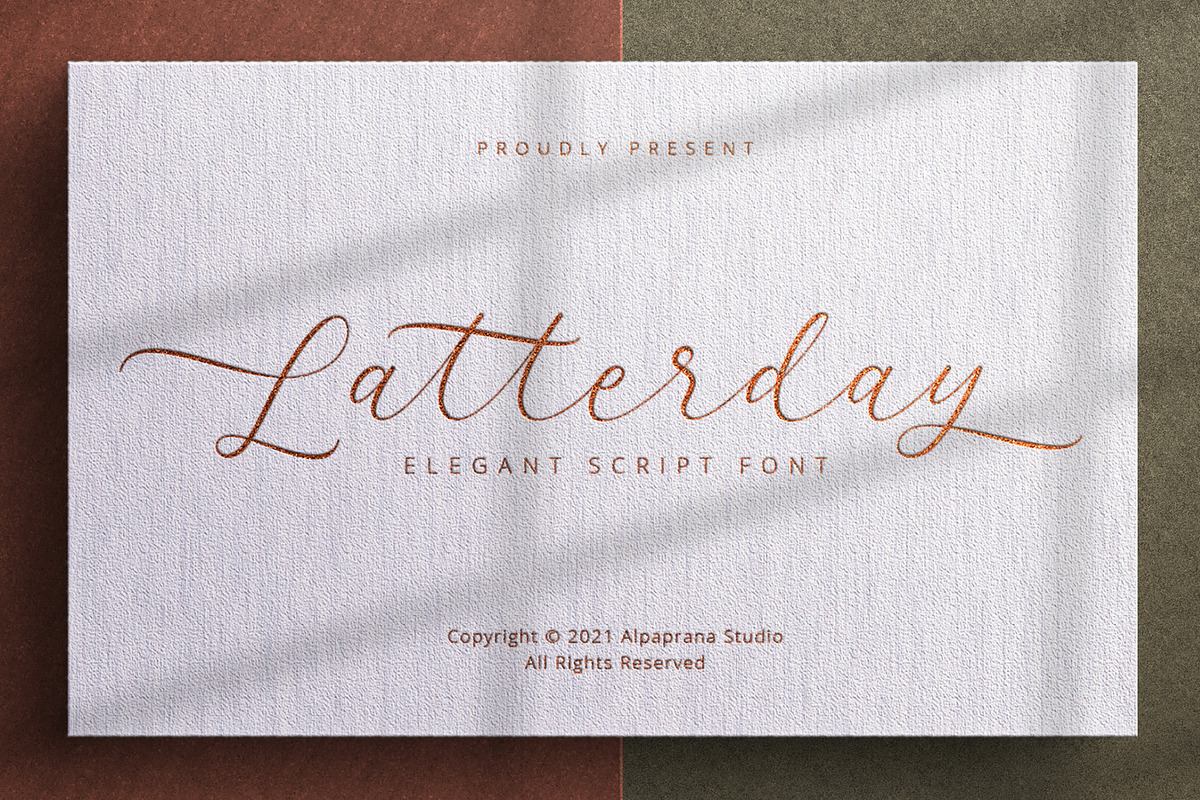 Latterday - Elegant Script Font Free Download Free Download Latterday - Elegant Script Font Free Download Free Download