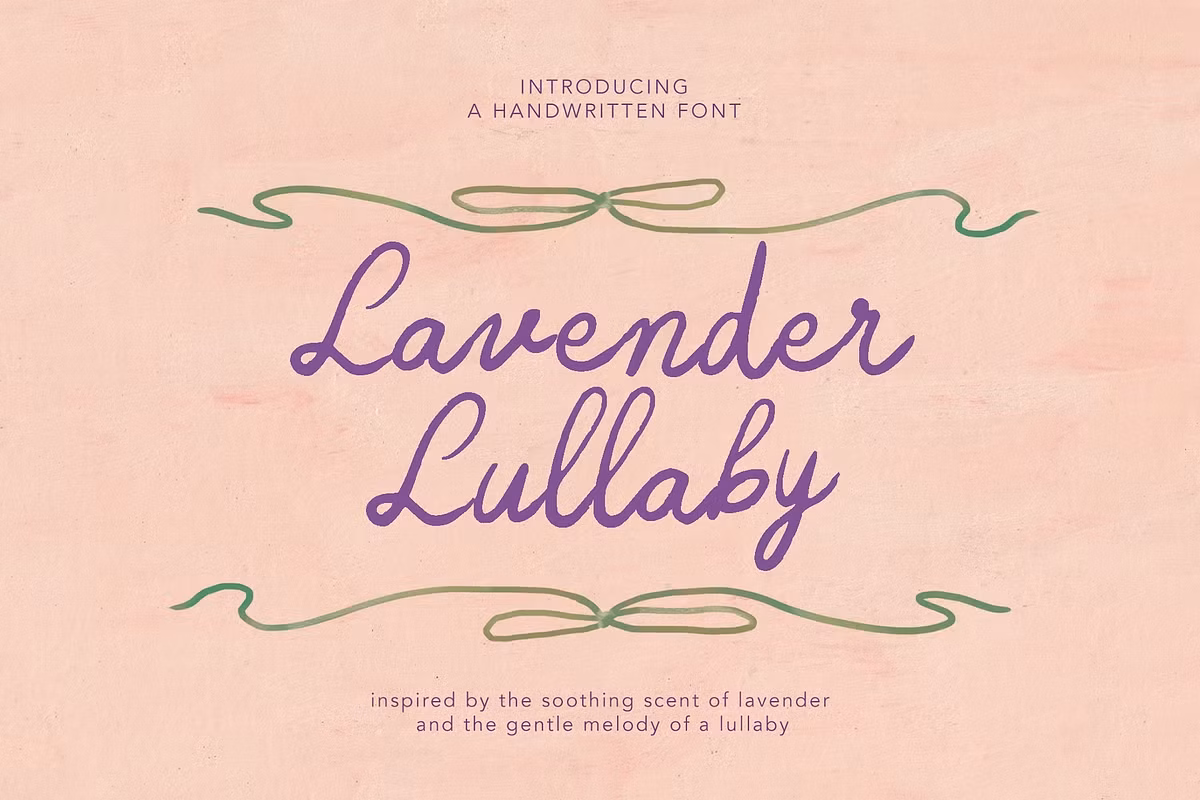 Lavender Lullaby Handwritten Font Free Download Free Download Lavender Lullaby Handwritten Font Free Download Free Download