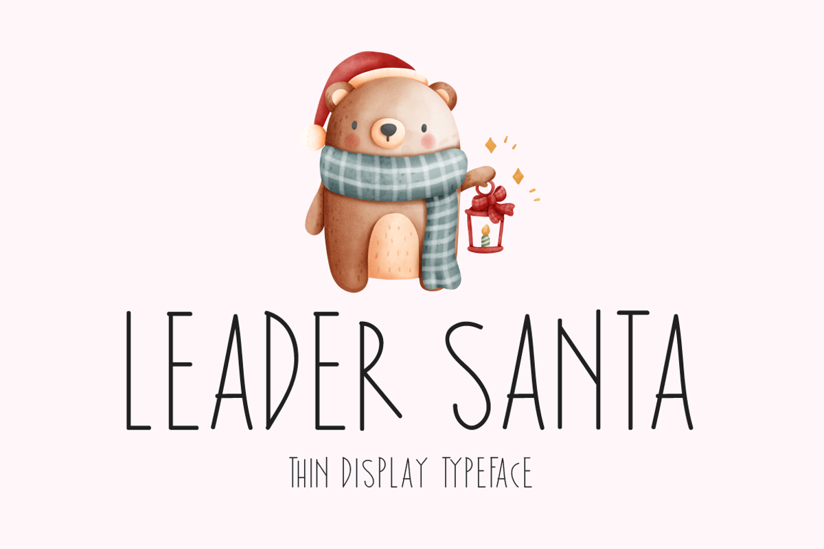 Leader Santa Typeface Free Download Free Download Leader Santa Typeface Free Download Free Download