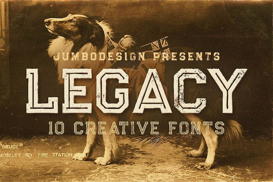Legacy - Vintage Style Font Free Download Legacy - Vintage Style Font Free Download