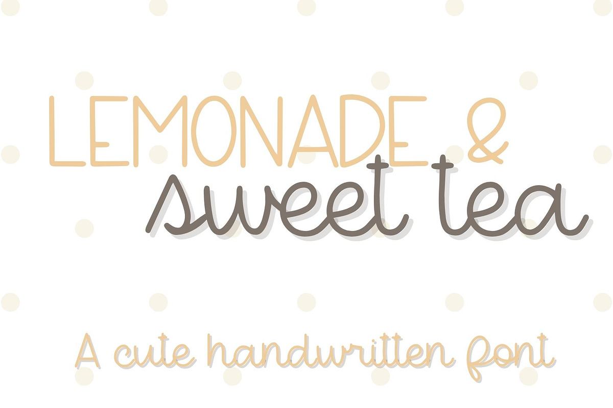Lemonade and Sweet Tea, Cute Font Free Download Free Download Lemonade and Sweet Tea, Cute Font Free Download Free Download