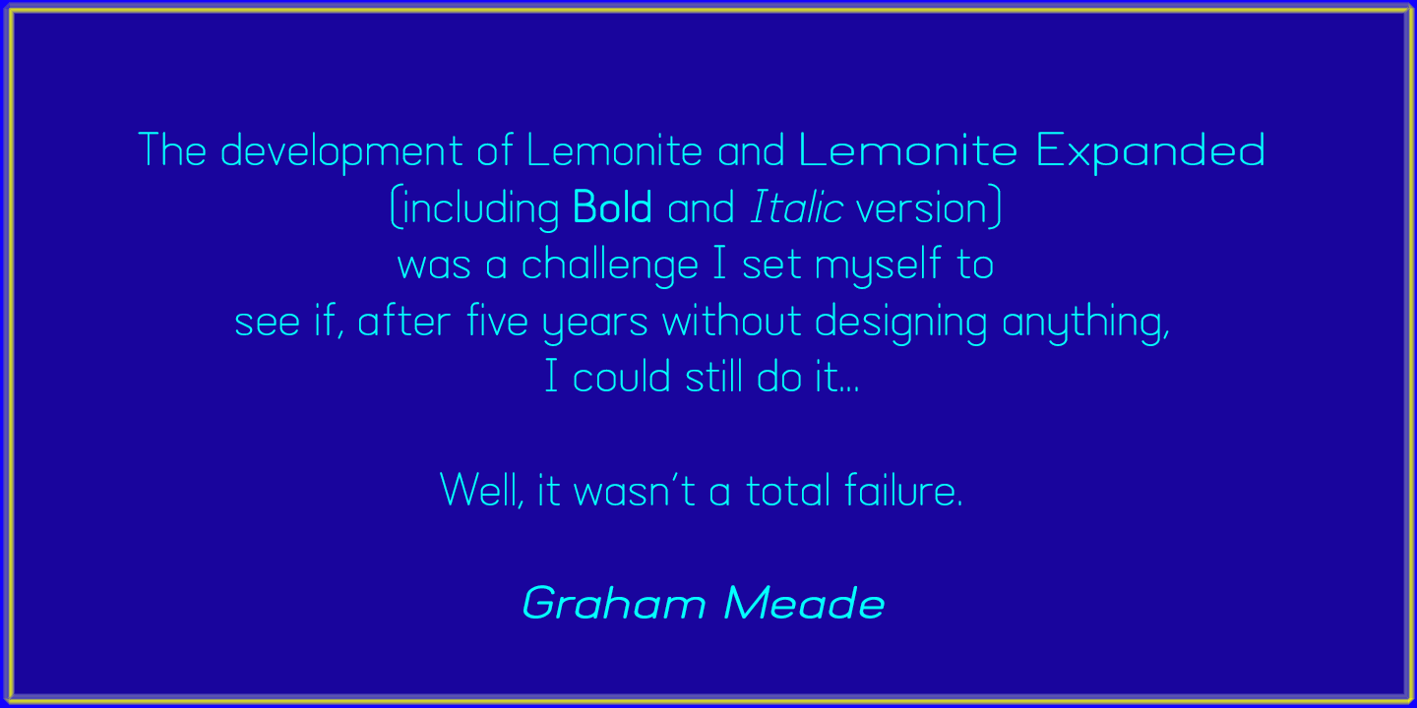 Lemonite Font Free Download Lemonite Font Free Download