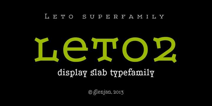 Leto Two Font Free Download Leto Two Font Free Download