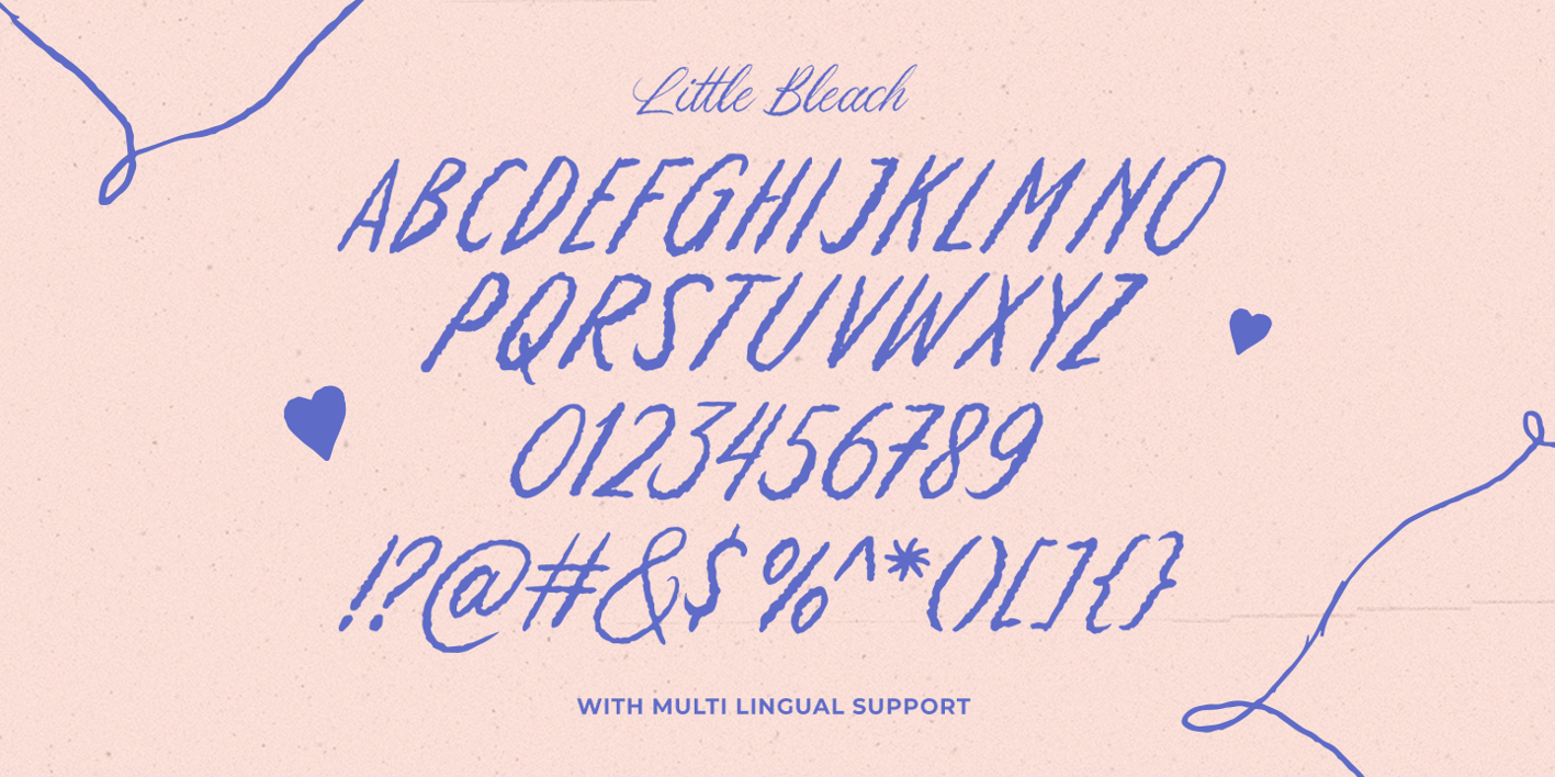 Little Bleach Font Free Download Little Bleach Font Free Download