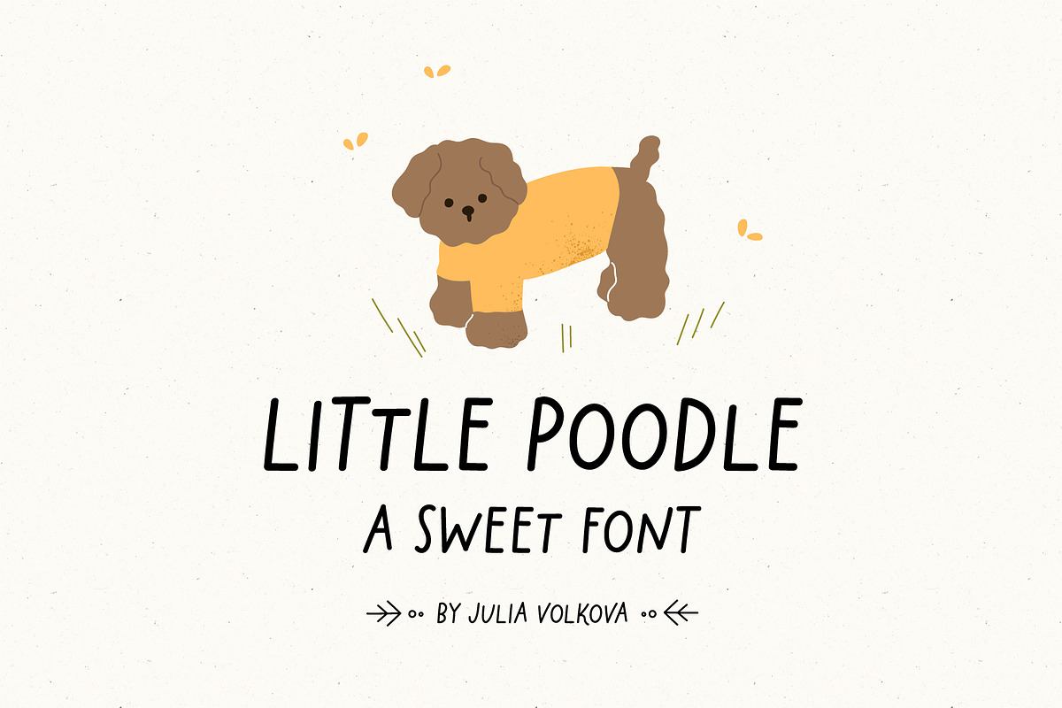 Little poodle | Sweet font Free Download Free Download Little poodle | Sweet font Free Download Free Download
