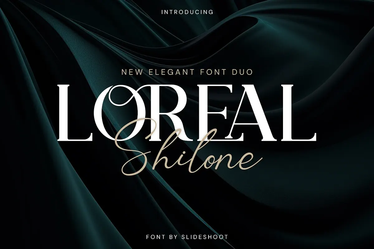Loreal Shilone - Font Duo Free Download Free Download Loreal Shilone - Font Duo Free Download Free Download