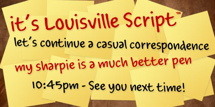 Louisville Script Font Free Download Louisville Script Font Free Download