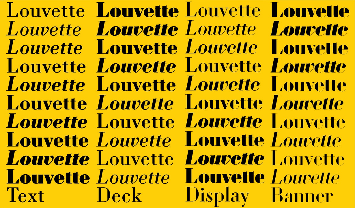 Louvette Font Free Download Louvette Font Free Download