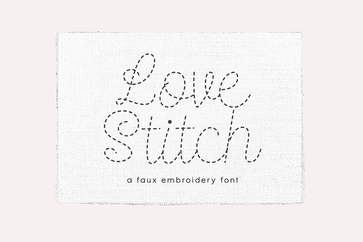 Love Stitch | Faux Embroidery Font Free Download Free Download Love Stitch | Faux Embroidery Font Free Download Free Download