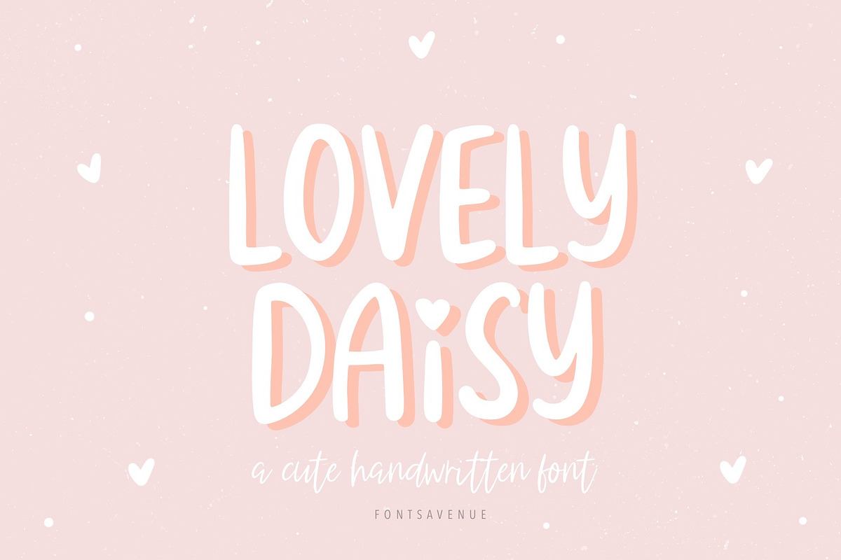 Lovely Daisy | Cute Sans Serif Font Free Download Free Download Lovely Daisy | Cute Sans Serif Font Free Download Free Download