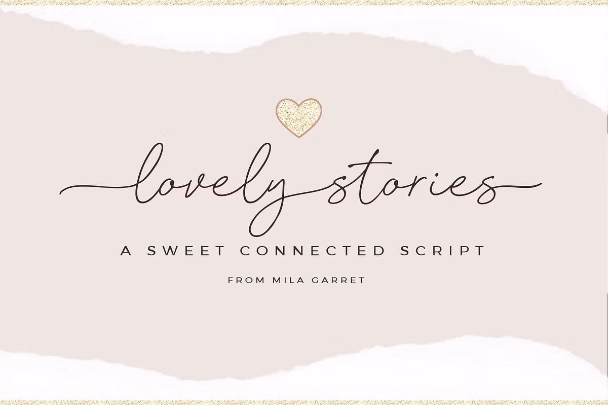Lovely Stories Stylish Pretty Script Free Download Free Download